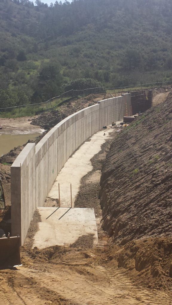 Retaining Wall at UCCS Alpine Village