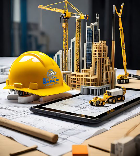 Araco Group LLC hard hat